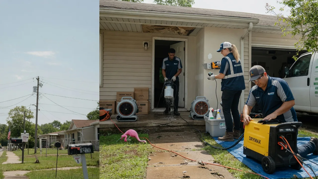 Storm Damage Water Removal in Georgetown, OH near me